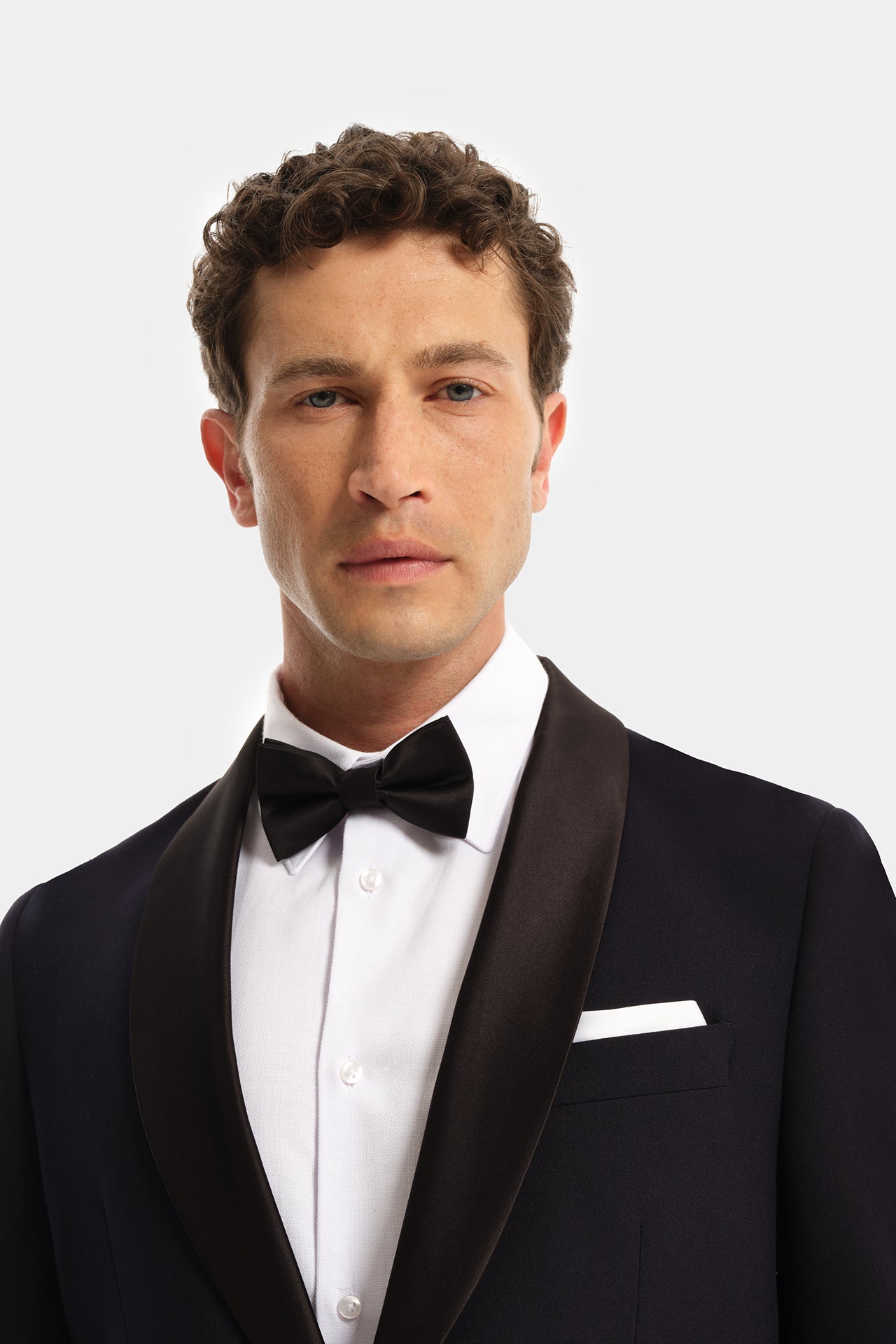 Classic Bow Tie Solid Color Black