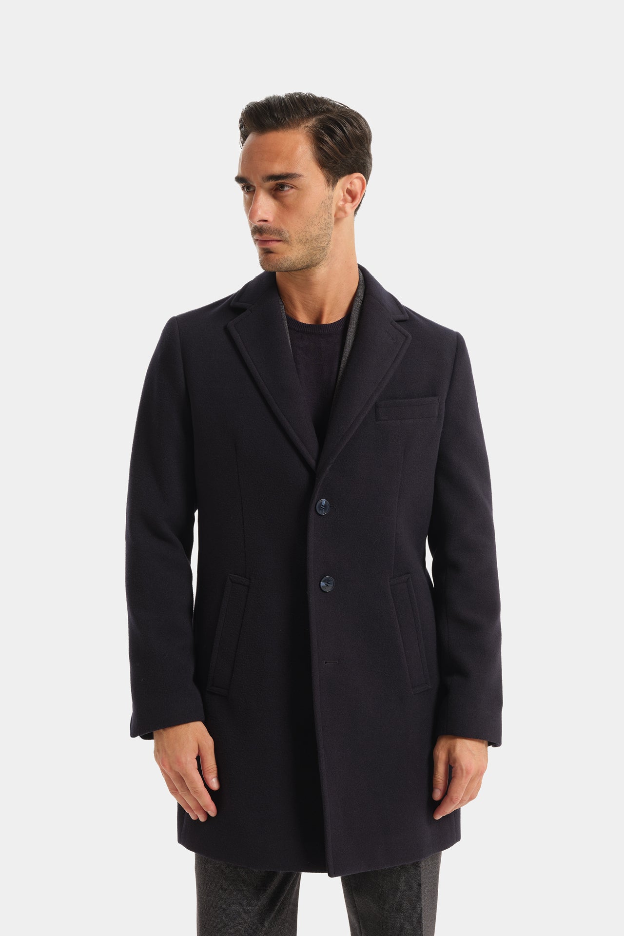 Blue Baronet Coat