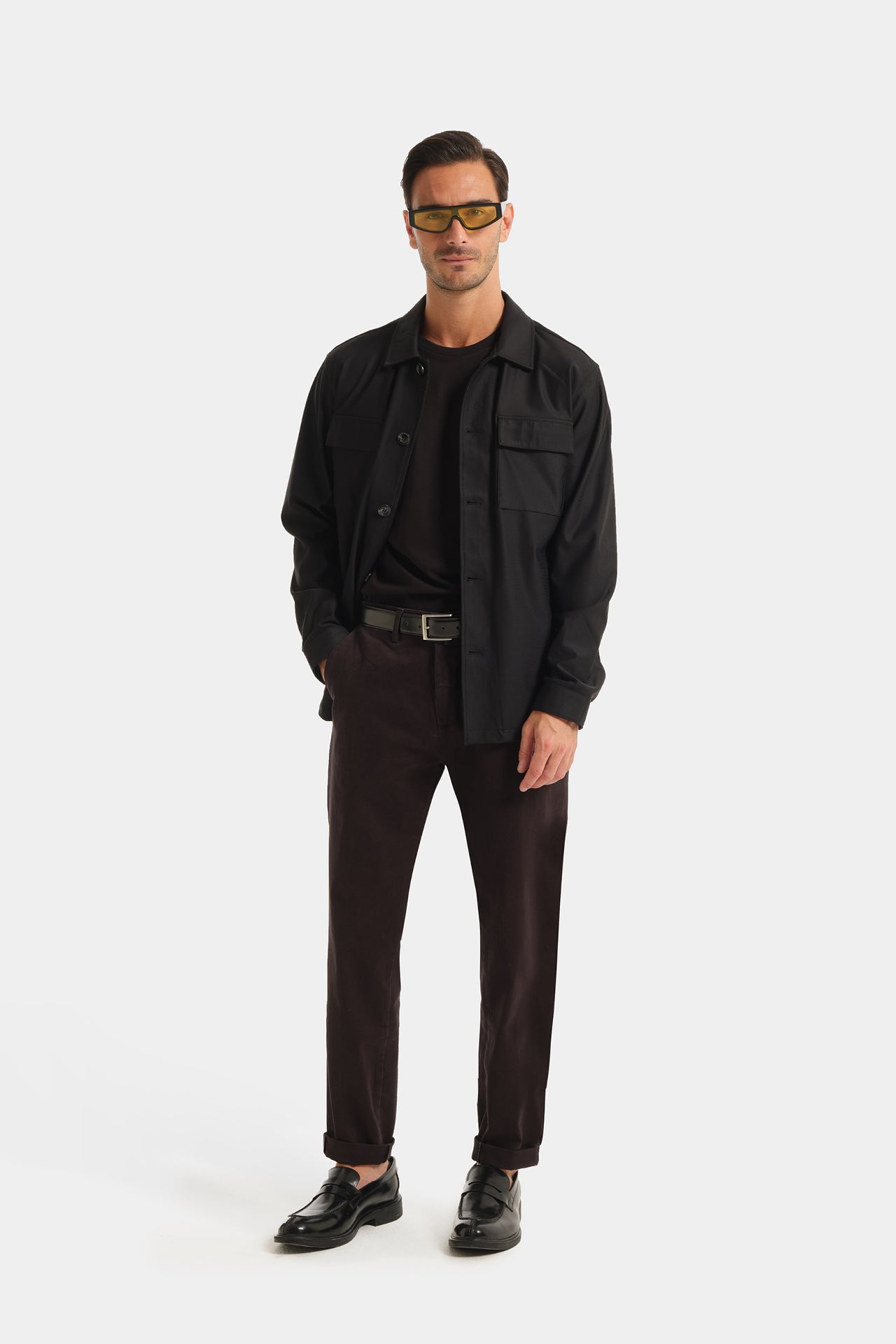 Tobacco Slim Fit Chino Pants