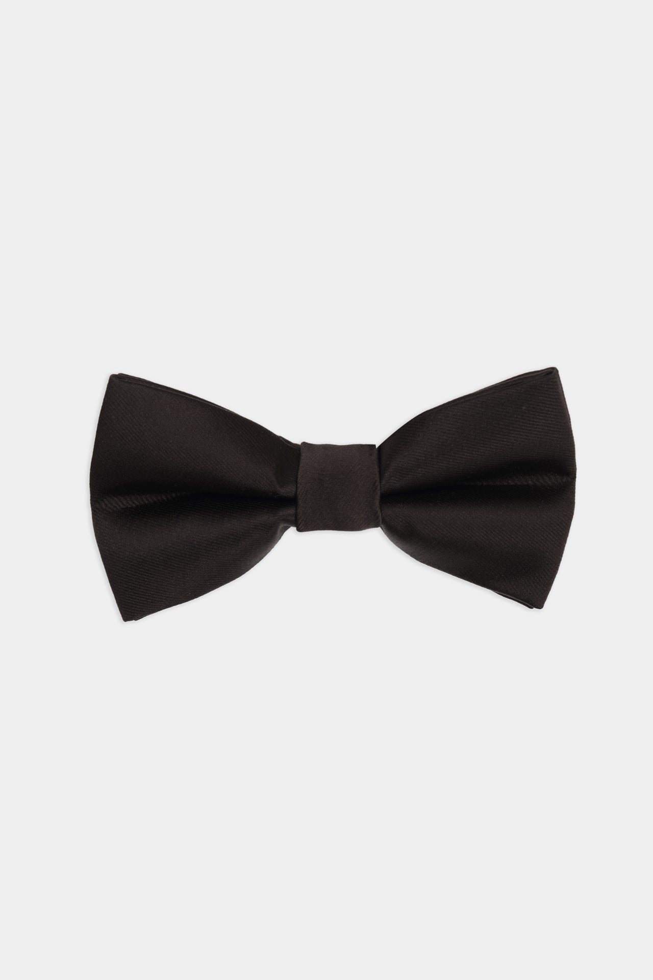 Classic Bow Tie Solid Color Black