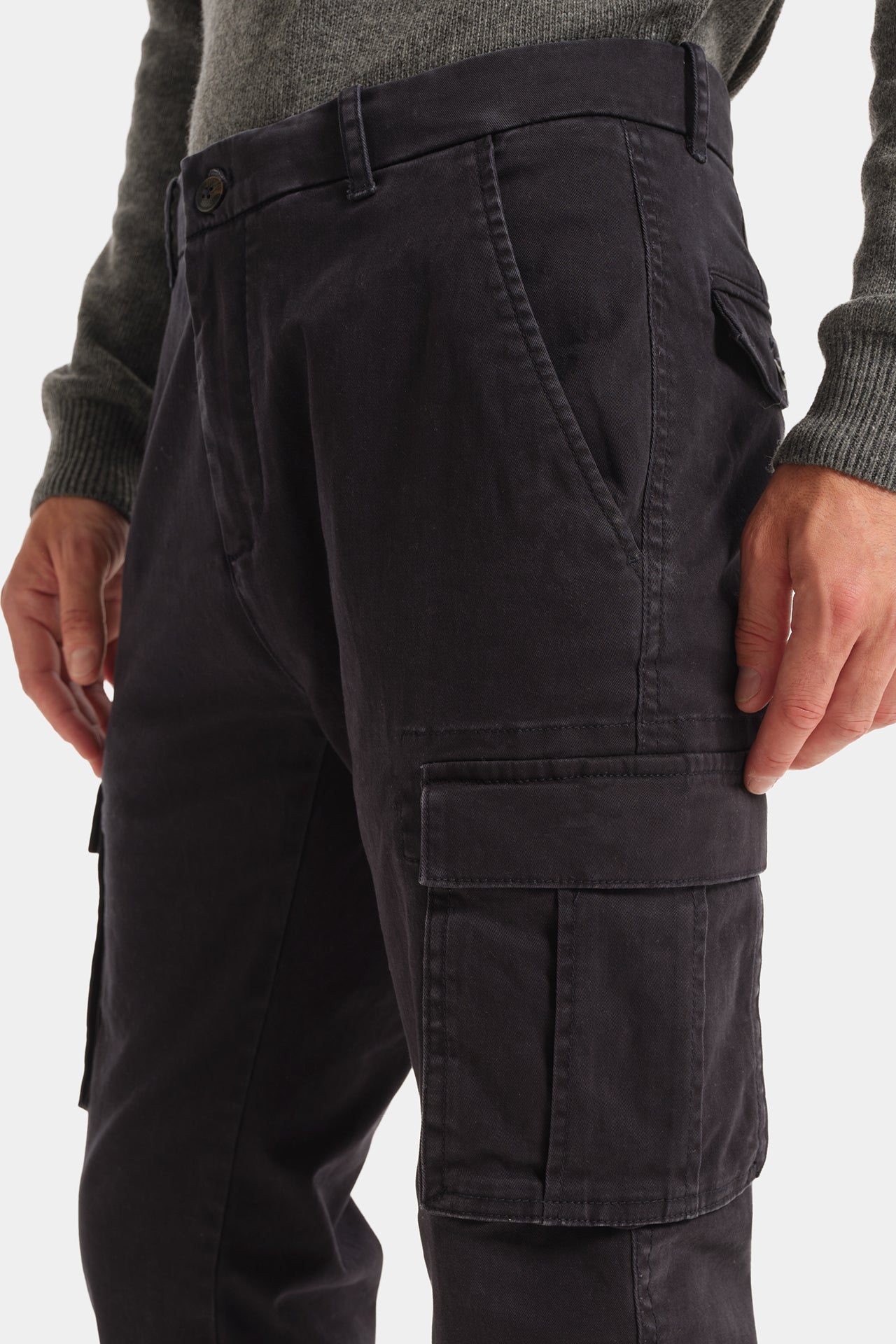 Navy Cargo Pants