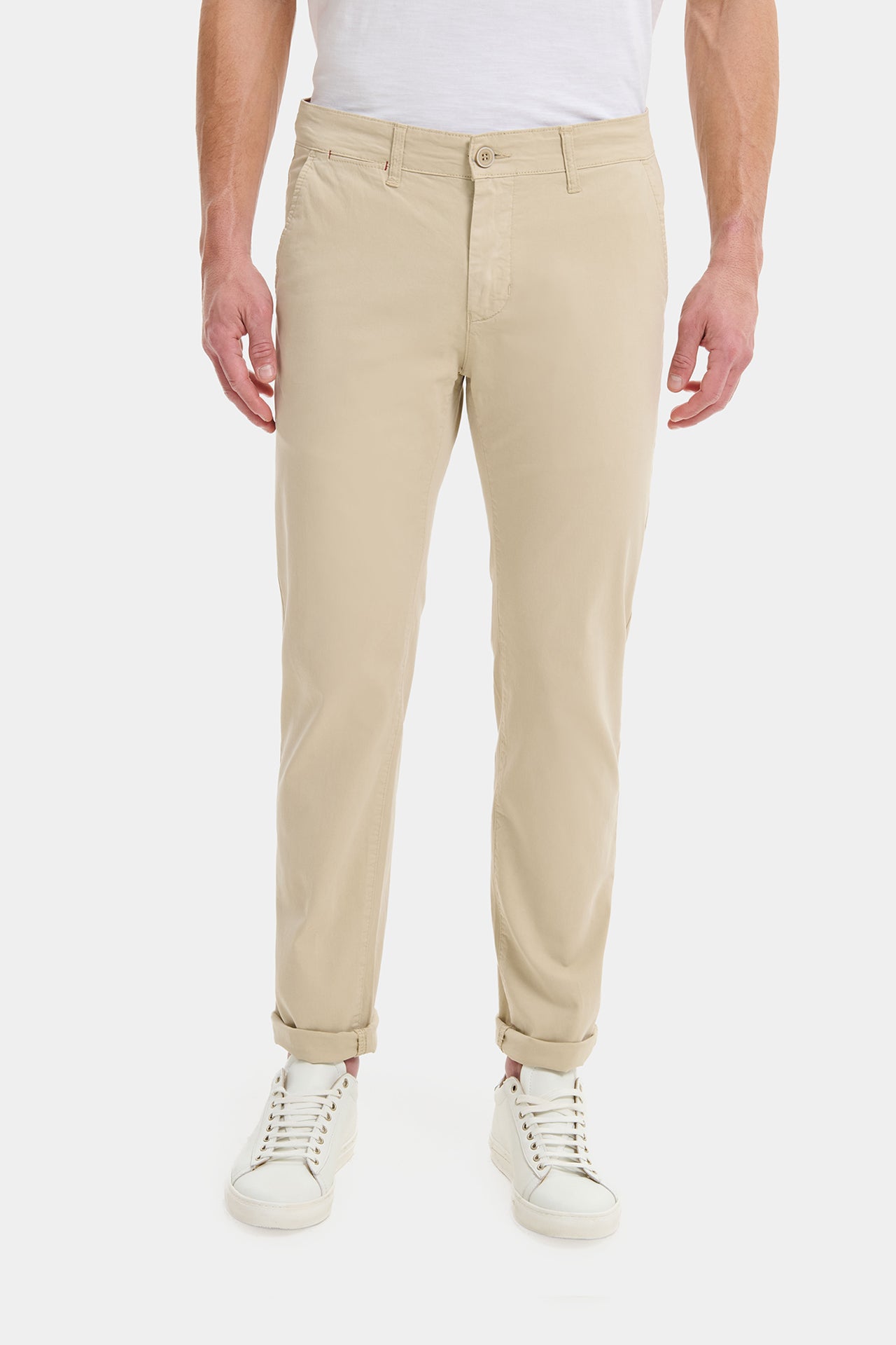 Pantalone Chino Beige