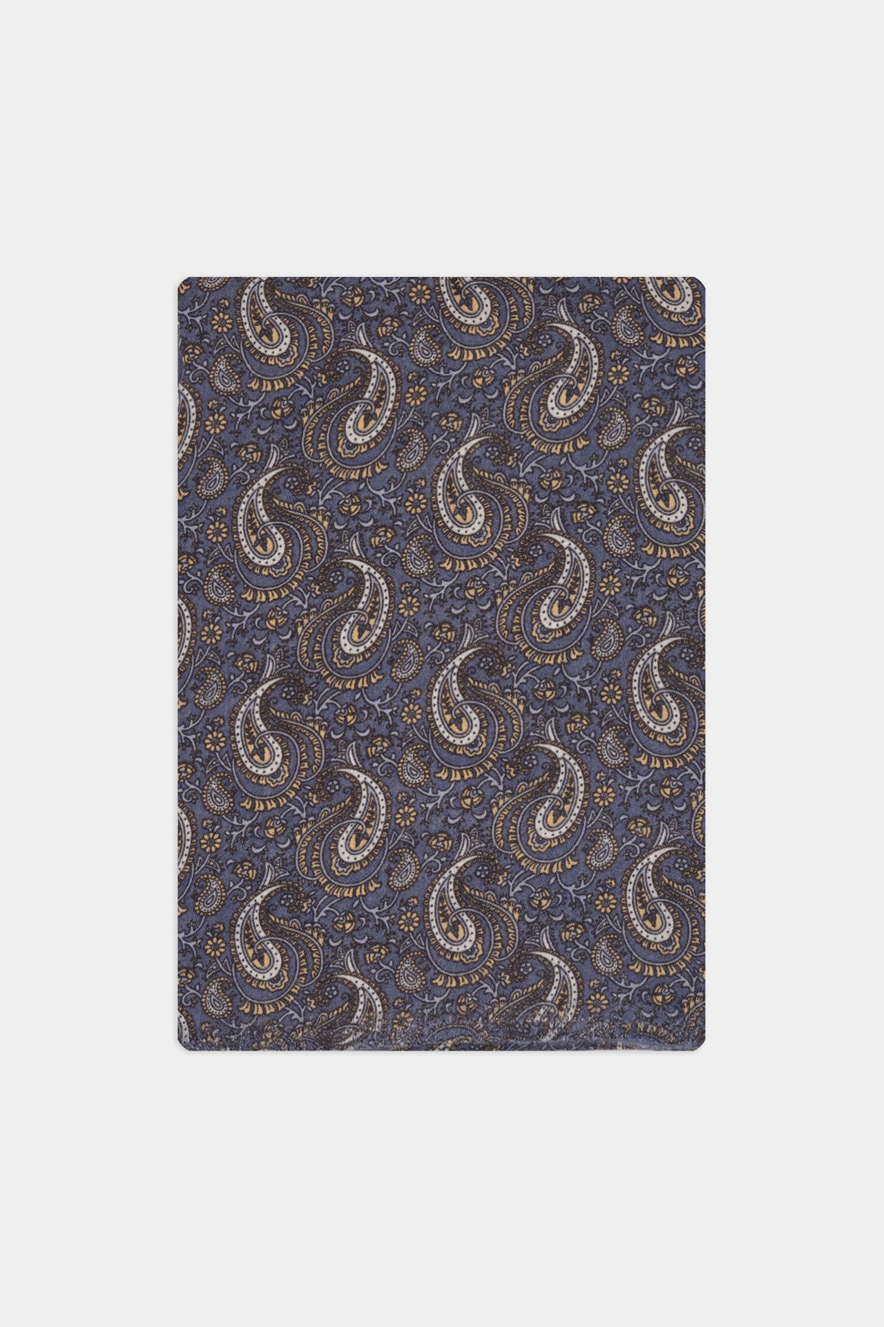 Blue Paisley Scarf