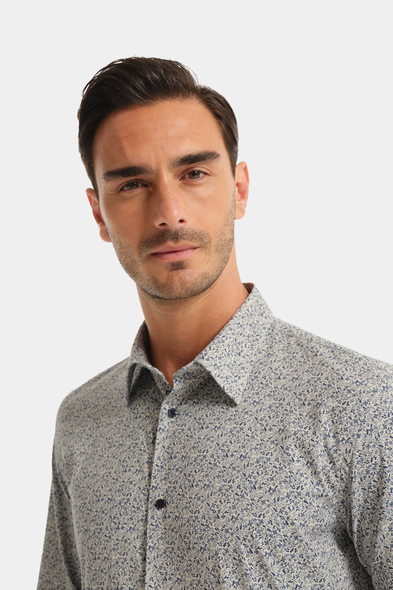 Paisley Printed Shirt Mastice