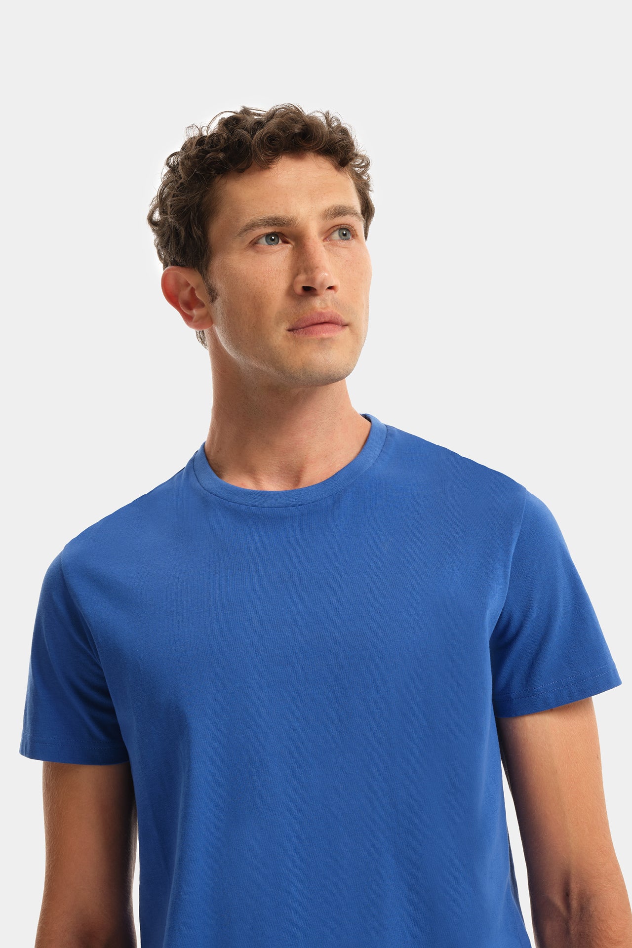 Ink Cotton Shaved T-Shirt