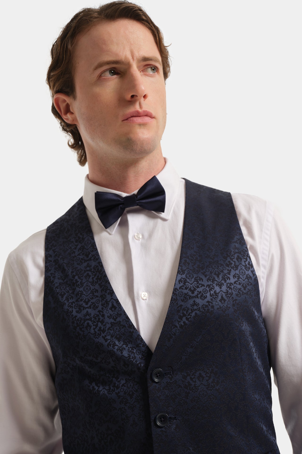 Classic Bow Tie Solid Blue