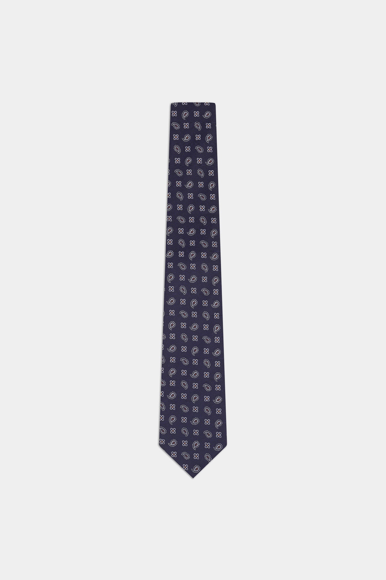 Blue Paisley Pattern Tie