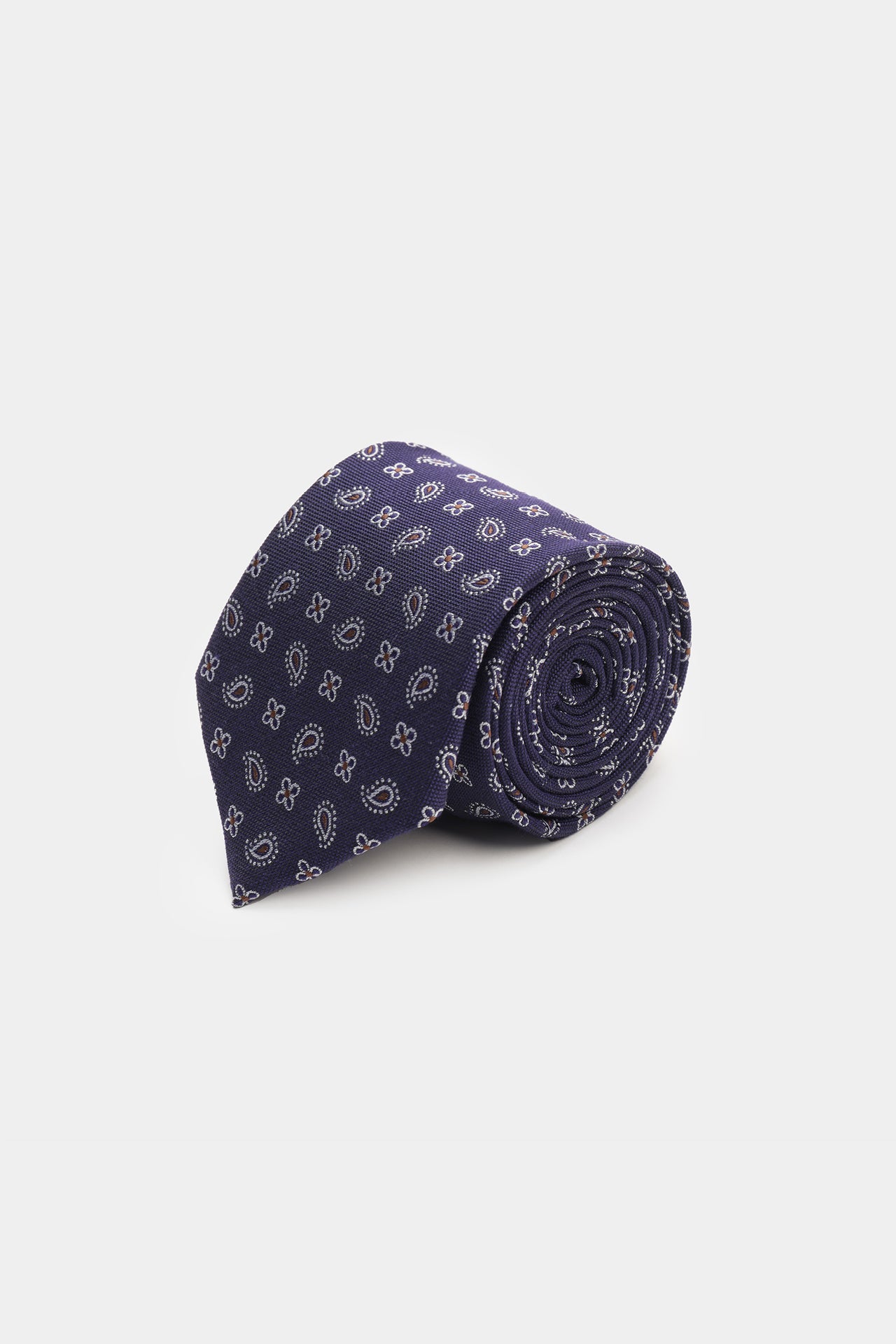 Blue Paisley Pattern Tie