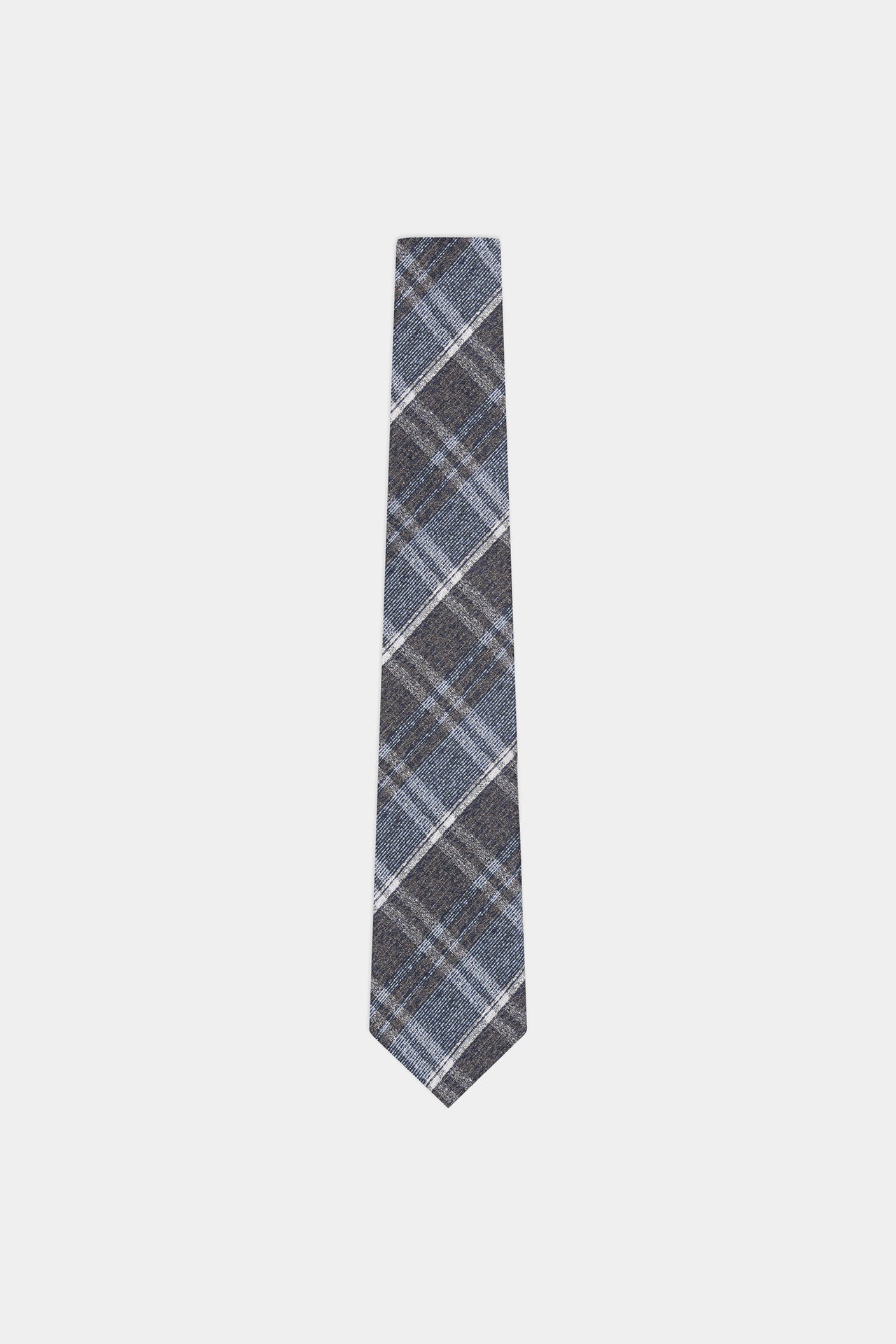 Sky Diamond Pattern Tie