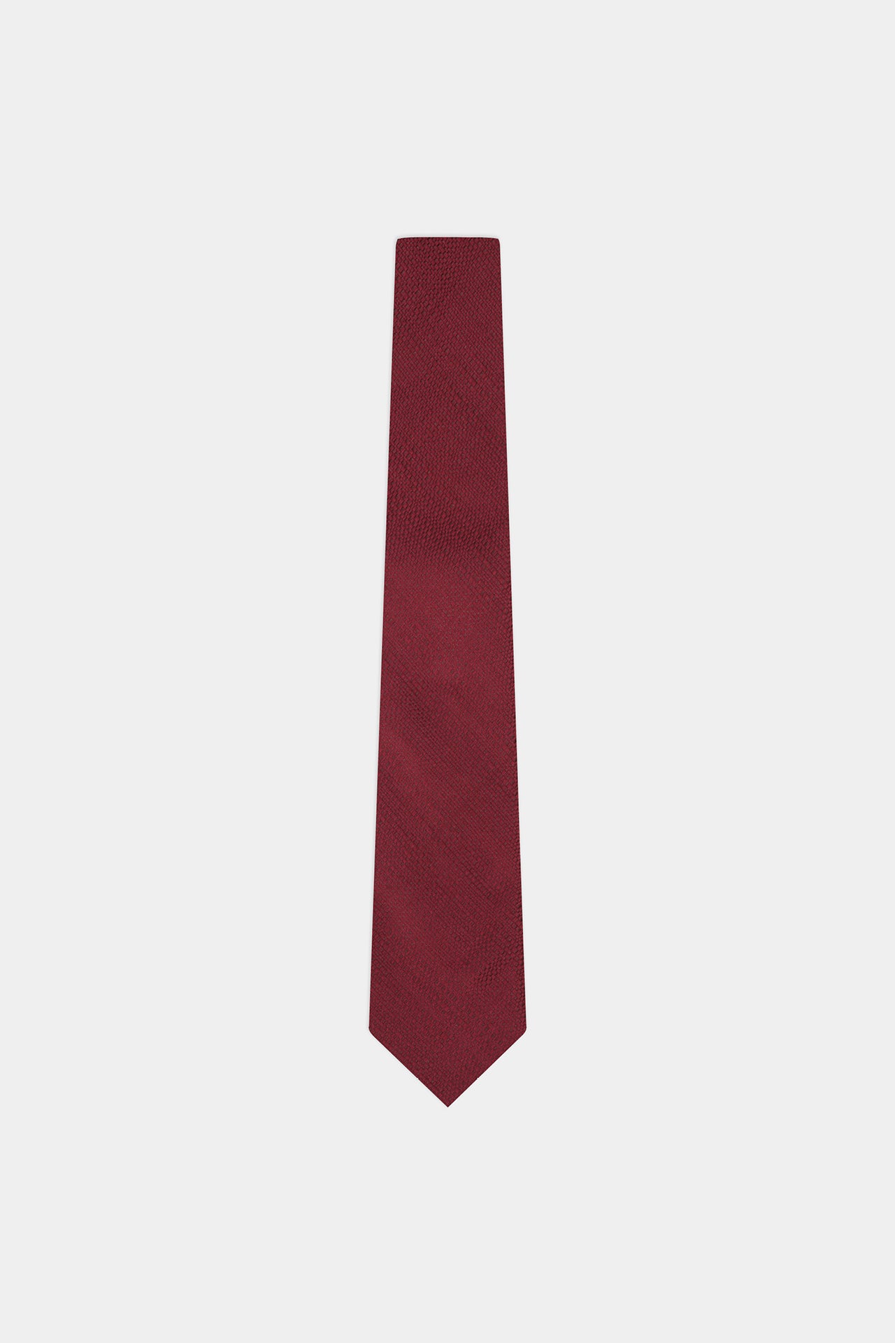 Tie Woven Solid Color Wine